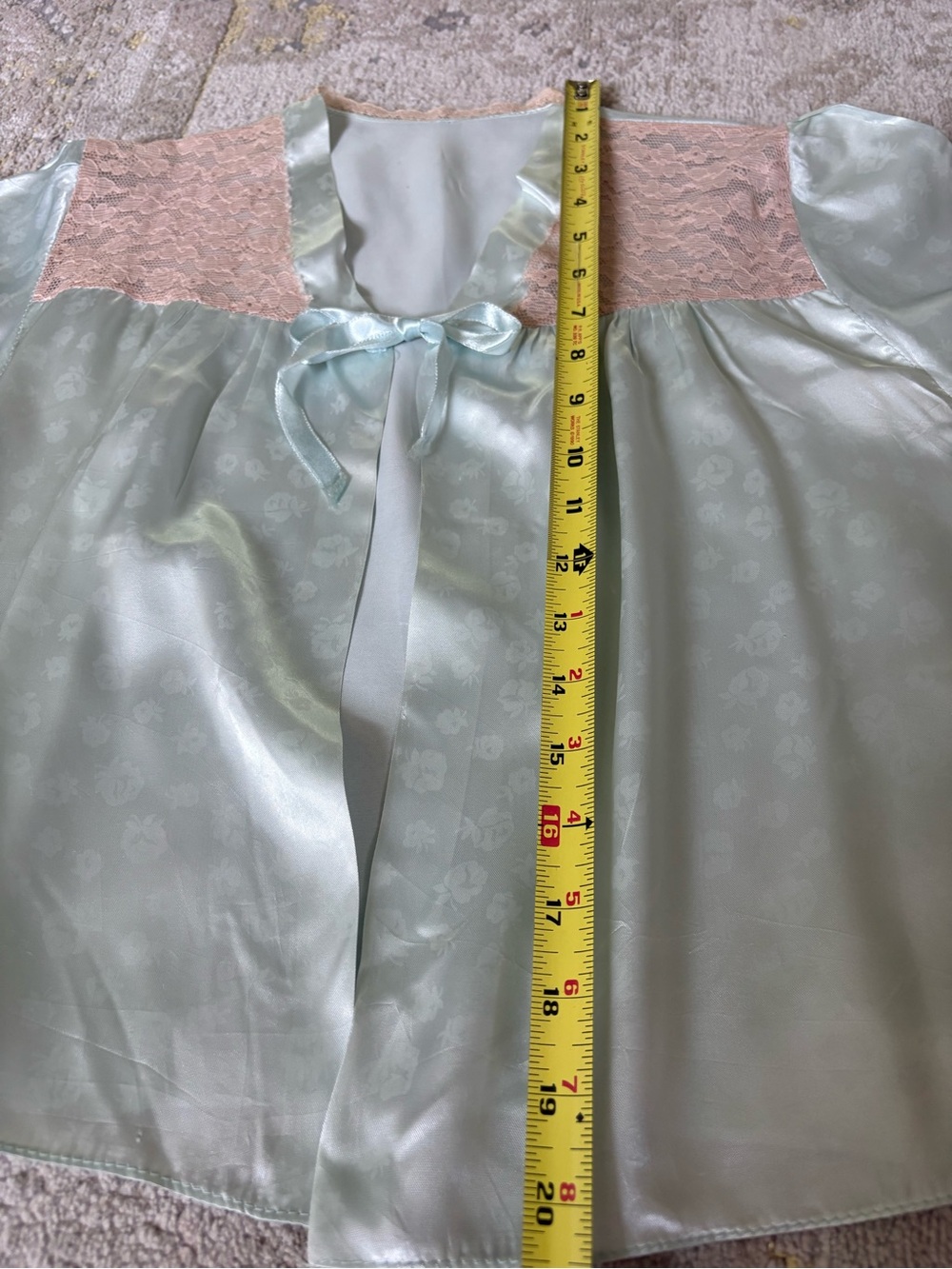 Vintage 1940’s Satin Nightgown and Jacket Set - Picture 10 of 14